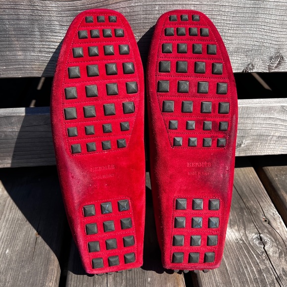 Hermès Irving Suede Loafer Sz 41 - Picture 8 of 12